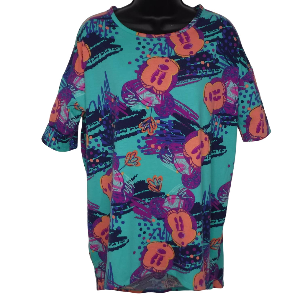 LulaRoe Size XS Disney Minnie Mouse Irma Top Tunic Top